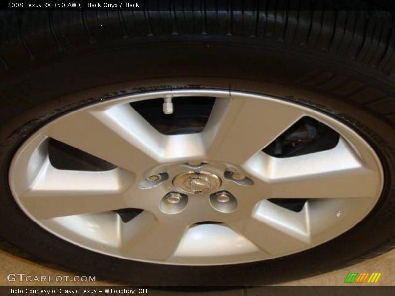 Black Onyx / Black 2008 Lexus RX 350 AWD