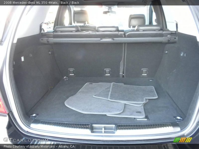 Black / Black 2008 Mercedes-Benz ML 350 4Matic