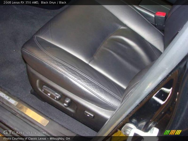 Black Onyx / Black 2008 Lexus RX 350 AWD