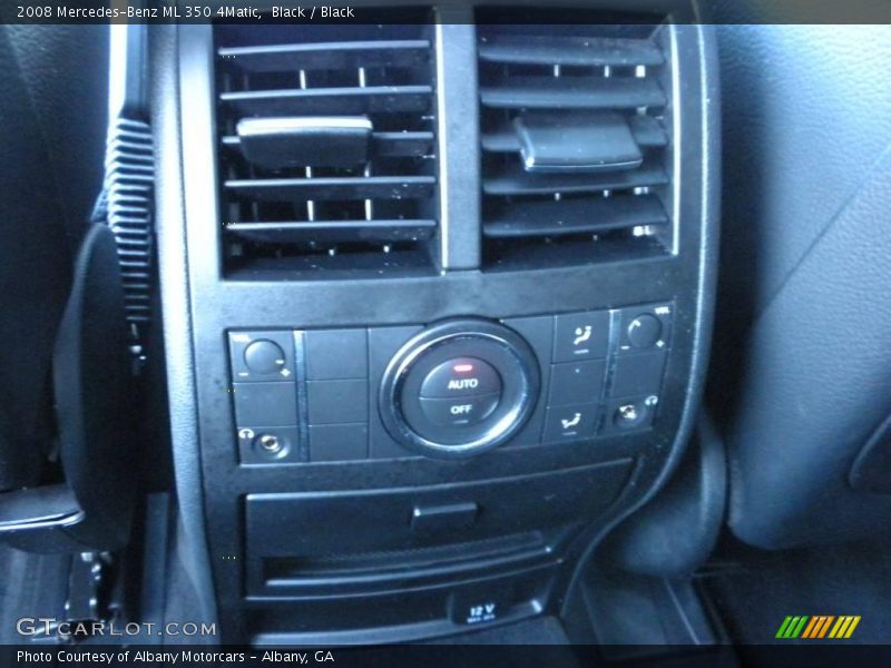 Black / Black 2008 Mercedes-Benz ML 350 4Matic