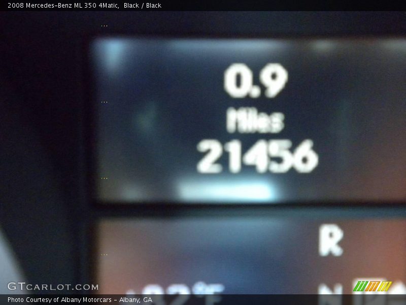 Black / Black 2008 Mercedes-Benz ML 350 4Matic