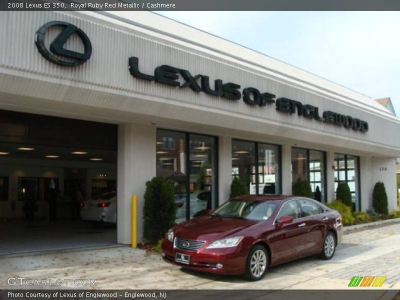 Royal Ruby Red Metallic / Cashmere 2008 Lexus ES 350