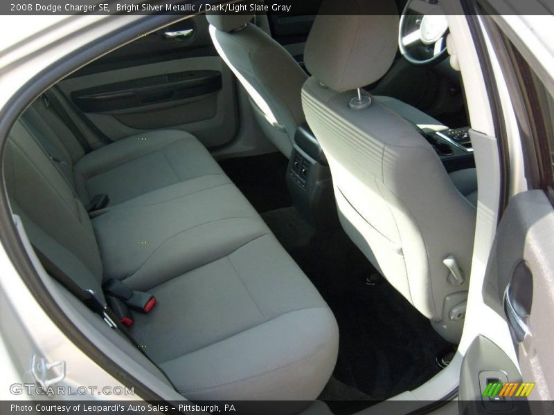 Bright Silver Metallic / Dark/Light Slate Gray 2008 Dodge Charger SE