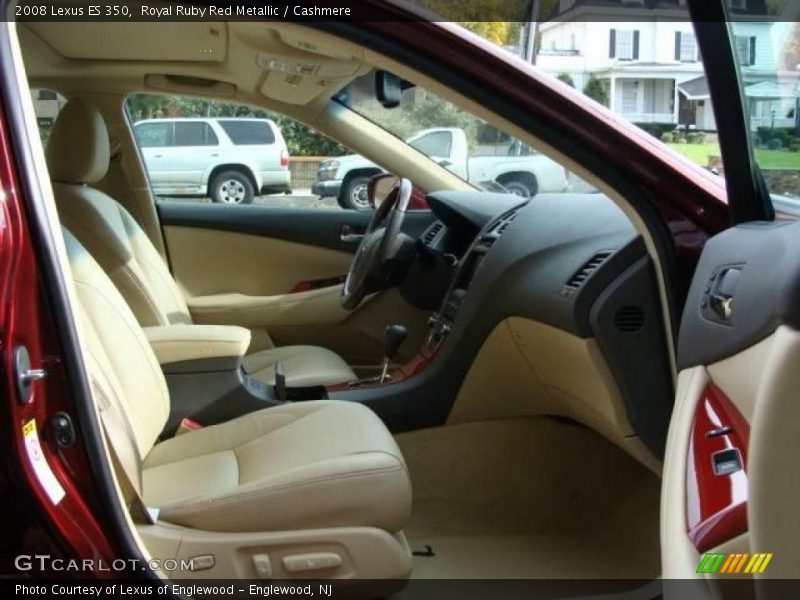 Royal Ruby Red Metallic / Cashmere 2008 Lexus ES 350