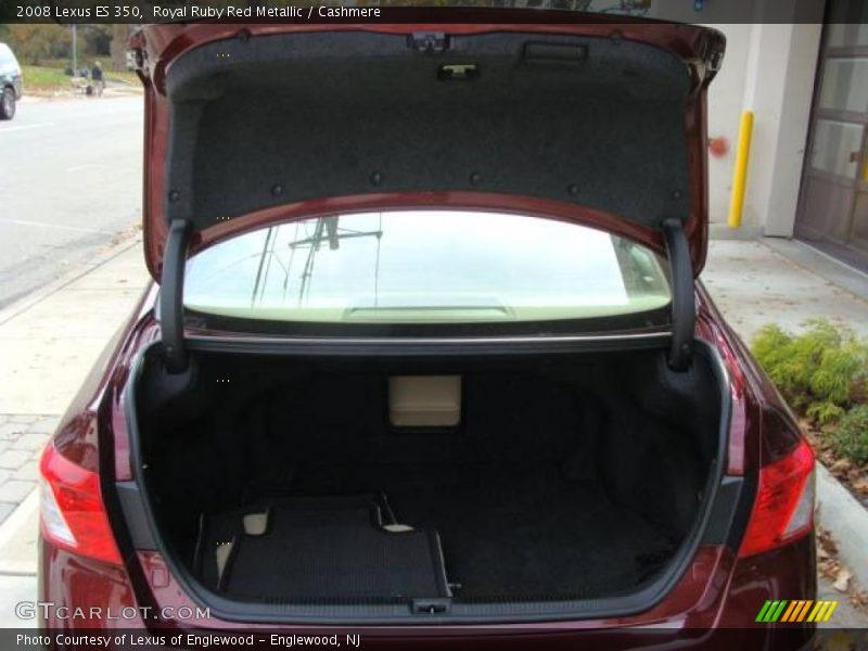 Royal Ruby Red Metallic / Cashmere 2008 Lexus ES 350