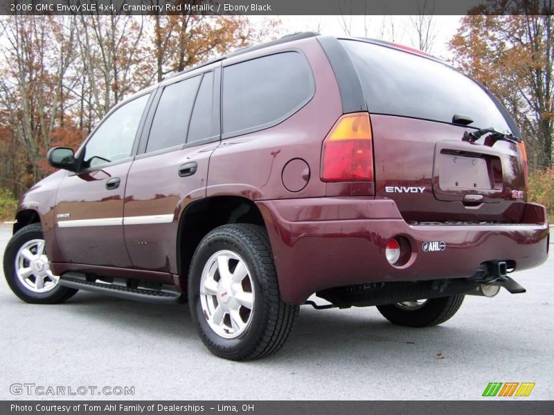 Cranberry Red Metallic / Ebony Black 2006 GMC Envoy SLE 4x4