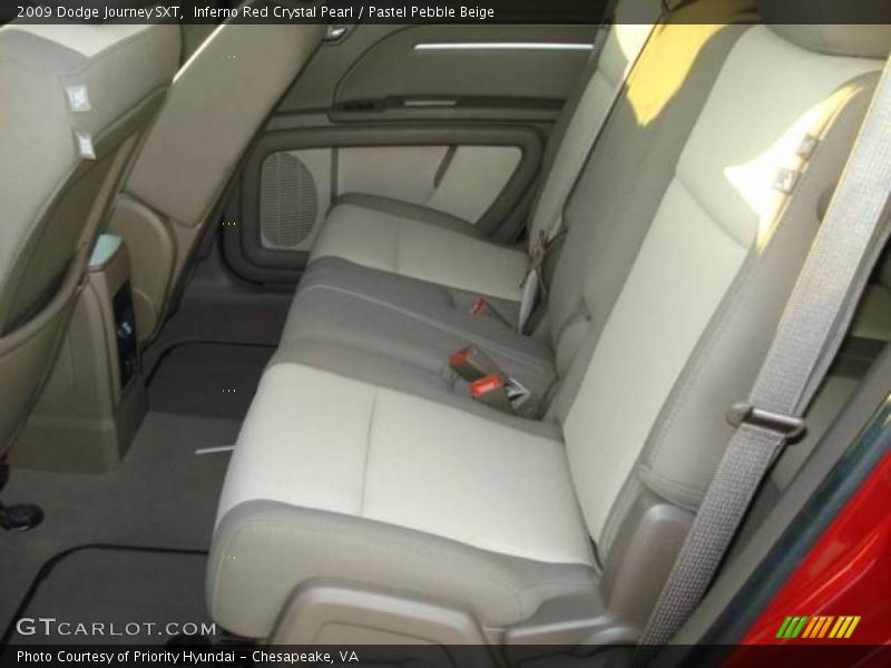 Inferno Red Crystal Pearl / Pastel Pebble Beige 2009 Dodge Journey SXT
