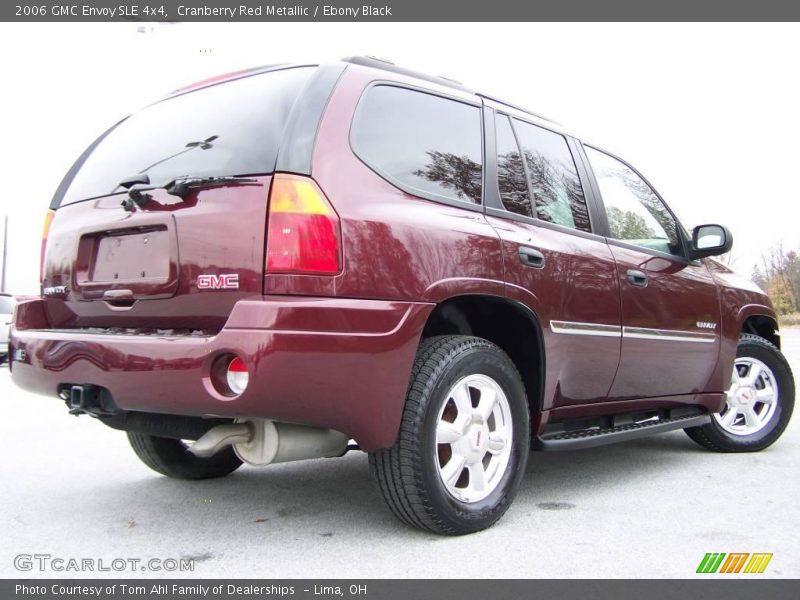 Cranberry Red Metallic / Ebony Black 2006 GMC Envoy SLE 4x4