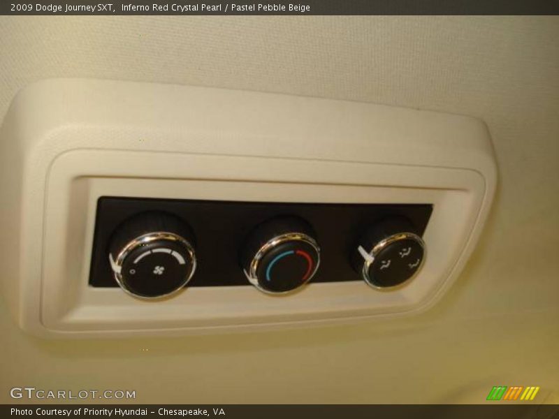 Inferno Red Crystal Pearl / Pastel Pebble Beige 2009 Dodge Journey SXT