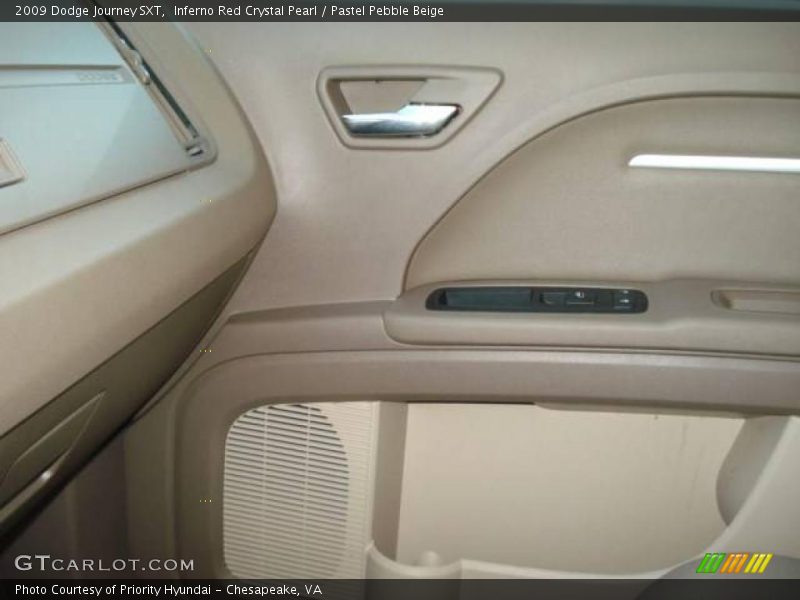Inferno Red Crystal Pearl / Pastel Pebble Beige 2009 Dodge Journey SXT