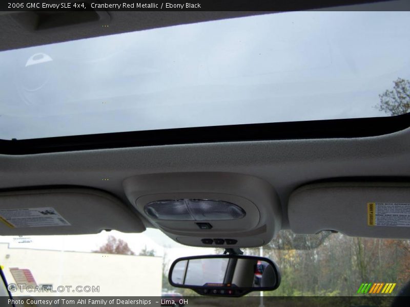 Cranberry Red Metallic / Ebony Black 2006 GMC Envoy SLE 4x4