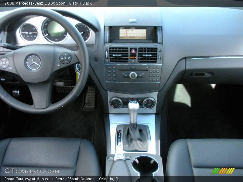 Black / Black 2008 Mercedes-Benz C 300 Sport