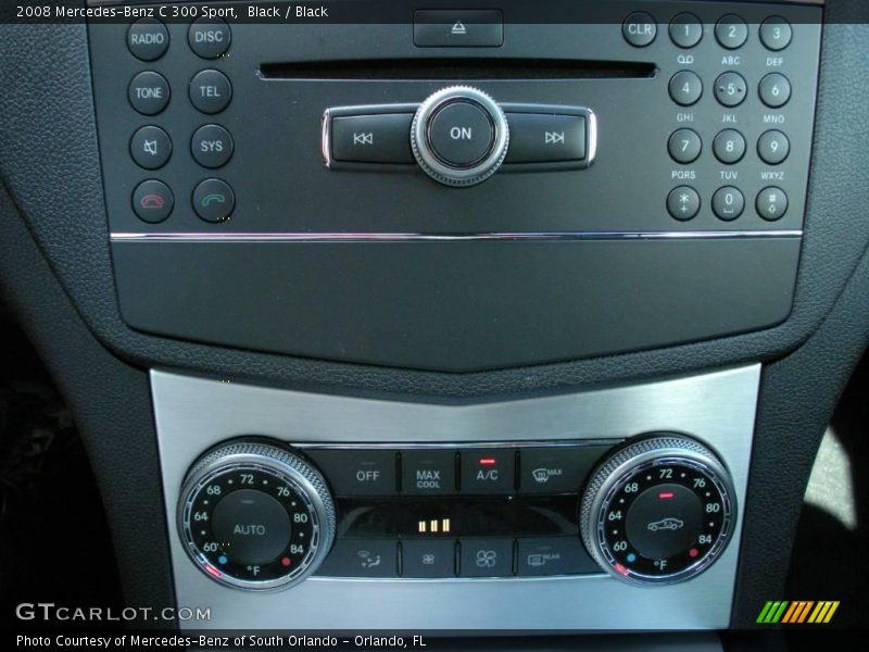 Black / Black 2008 Mercedes-Benz C 300 Sport