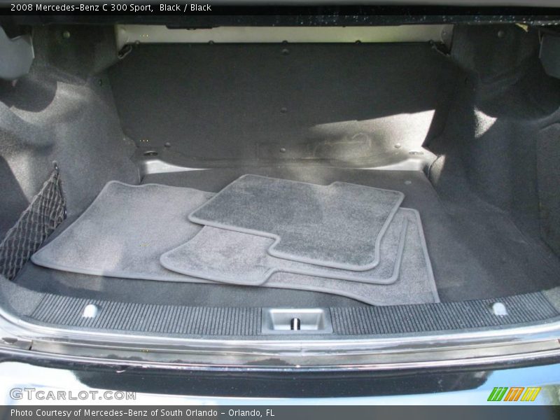 Black / Black 2008 Mercedes-Benz C 300 Sport