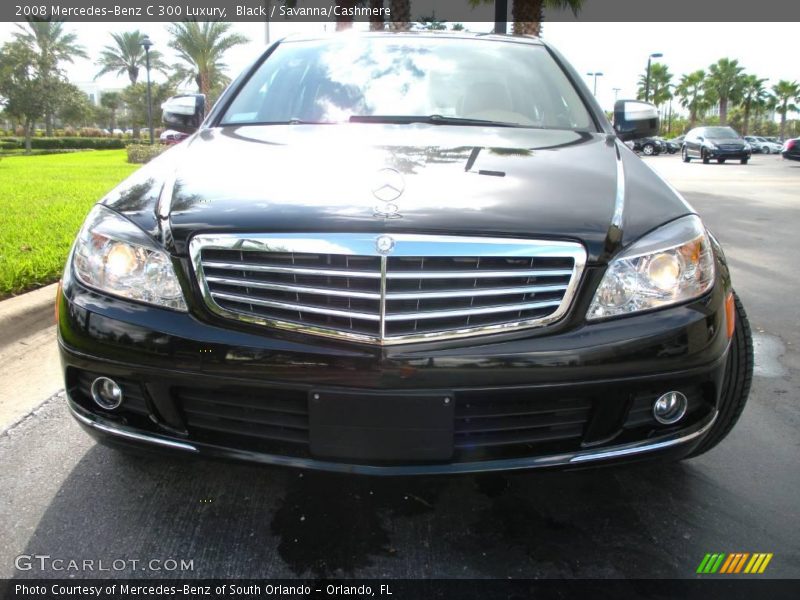Black / Savanna/Cashmere 2008 Mercedes-Benz C 300 Luxury