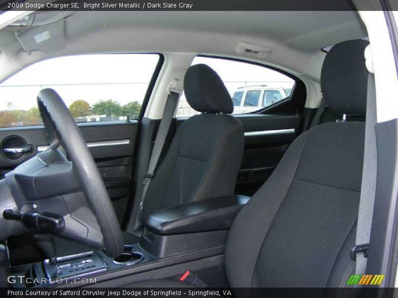 Bright Silver Metallic / Dark Slate Gray 2009 Dodge Charger SE