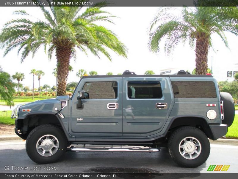 Slate Blue Metallic / Ebony 2006 Hummer H2 SUV