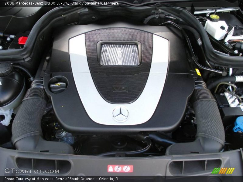 Black / Savanna/Cashmere 2008 Mercedes-Benz C 300 Luxury