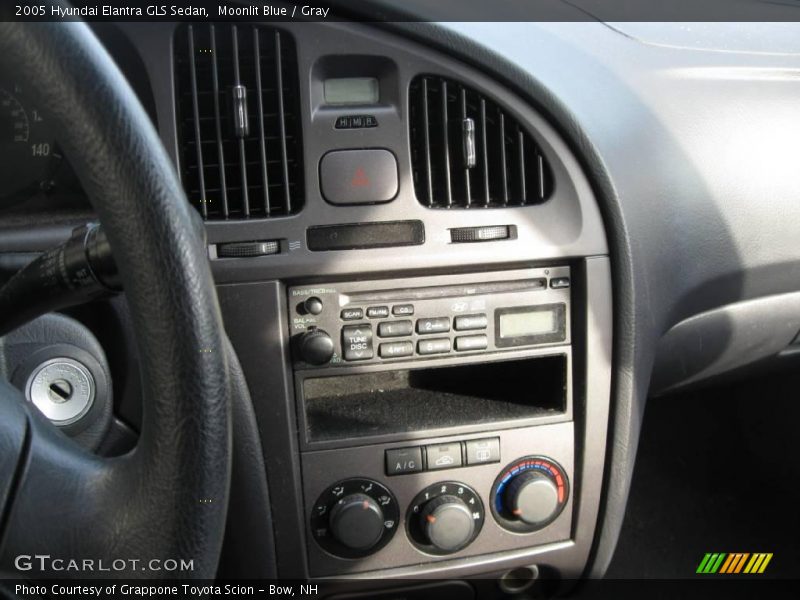 Moonlit Blue / Gray 2005 Hyundai Elantra GLS Sedan