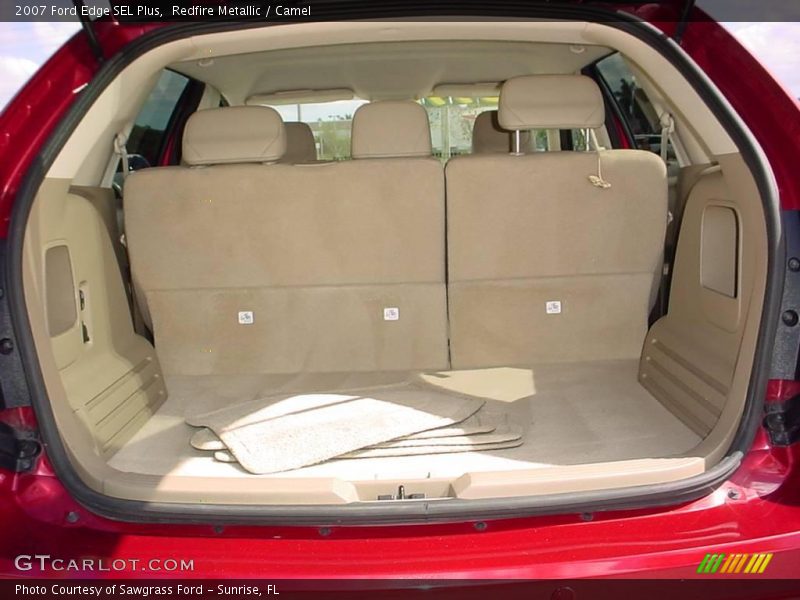 Redfire Metallic / Camel 2007 Ford Edge SEL Plus