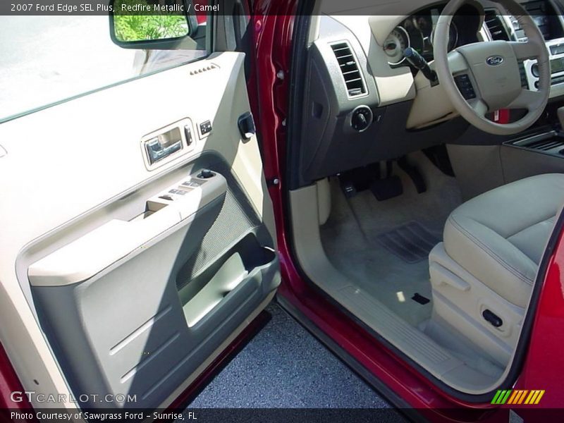 Redfire Metallic / Camel 2007 Ford Edge SEL Plus
