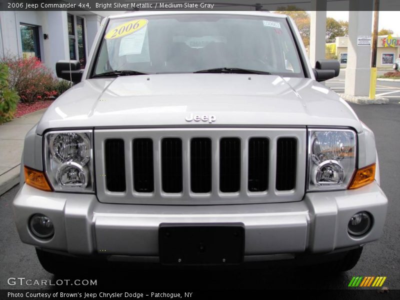 Bright Silver Metallic / Medium Slate Gray 2006 Jeep Commander 4x4