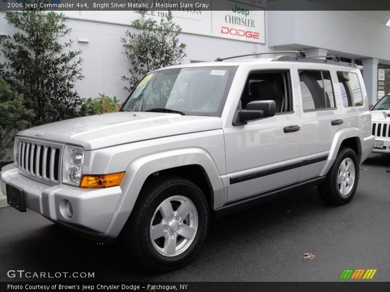 Bright Silver Metallic / Medium Slate Gray 2006 Jeep Commander 4x4