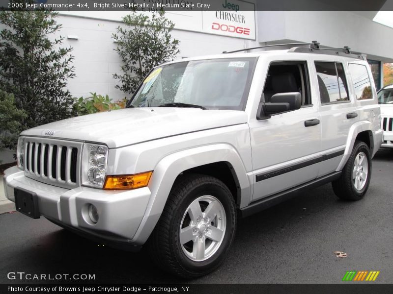 Bright Silver Metallic / Medium Slate Gray 2006 Jeep Commander 4x4