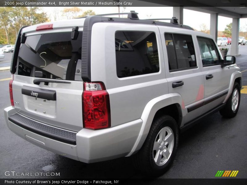 Bright Silver Metallic / Medium Slate Gray 2006 Jeep Commander 4x4