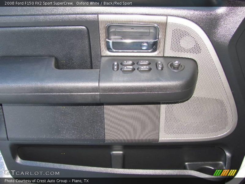 Oxford White / Black/Red Sport 2008 Ford F150 FX2 Sport SuperCrew