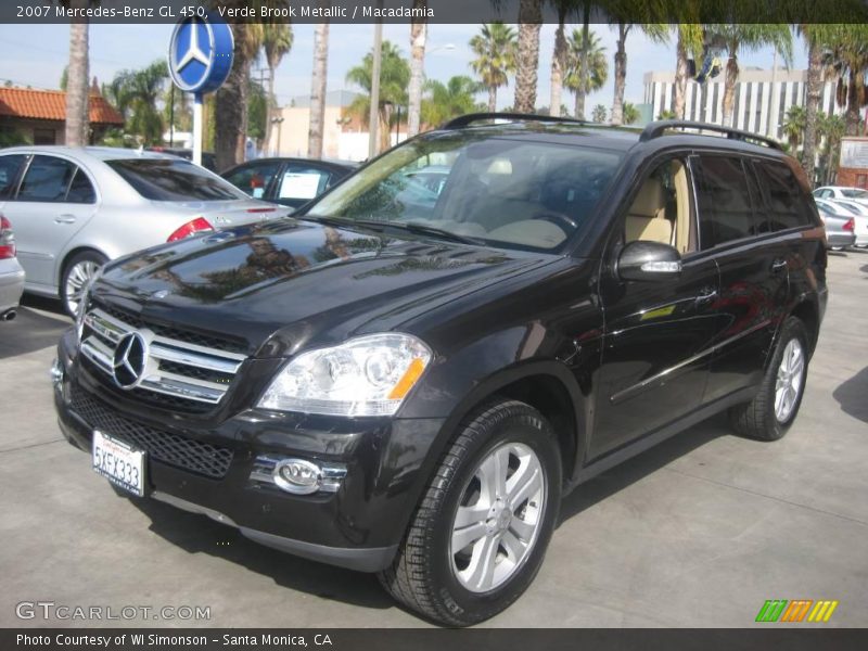 Verde Brook Metallic / Macadamia 2007 Mercedes-Benz GL 450