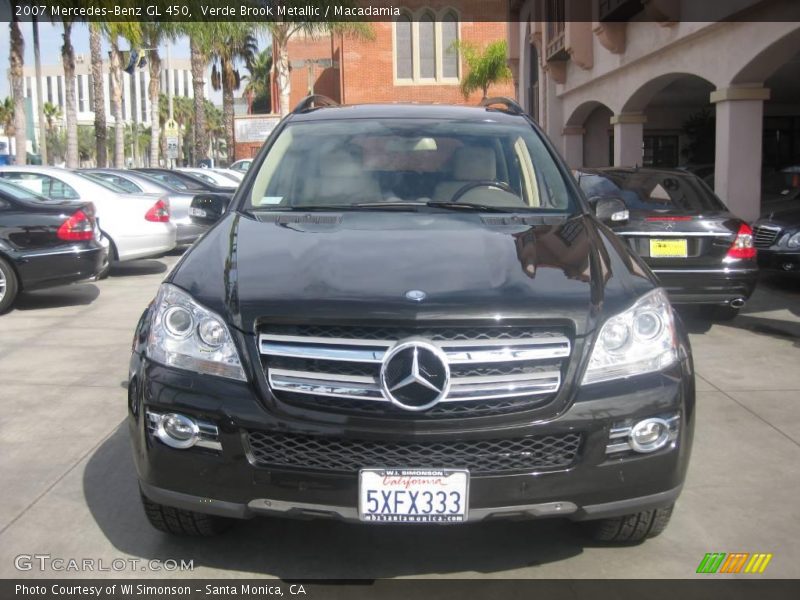 Verde Brook Metallic / Macadamia 2007 Mercedes-Benz GL 450