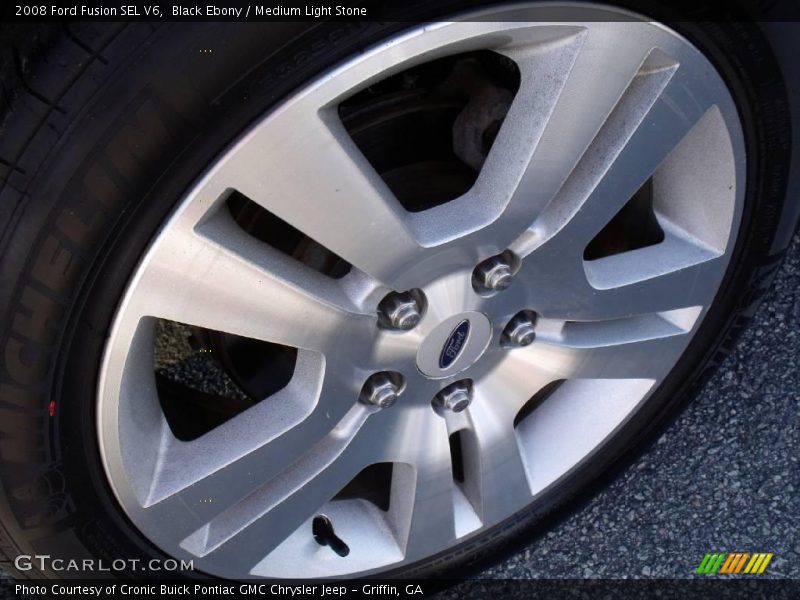 Black Ebony / Medium Light Stone 2008 Ford Fusion SEL V6