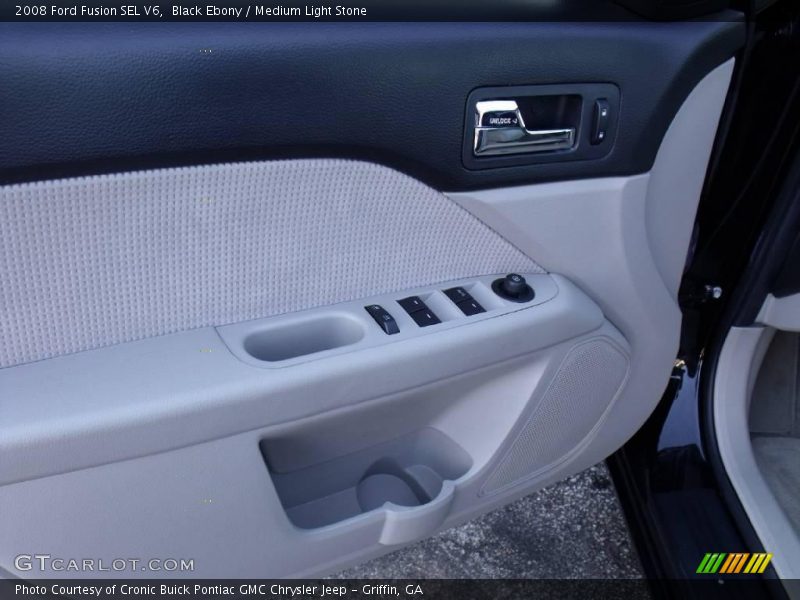 Black Ebony / Medium Light Stone 2008 Ford Fusion SEL V6
