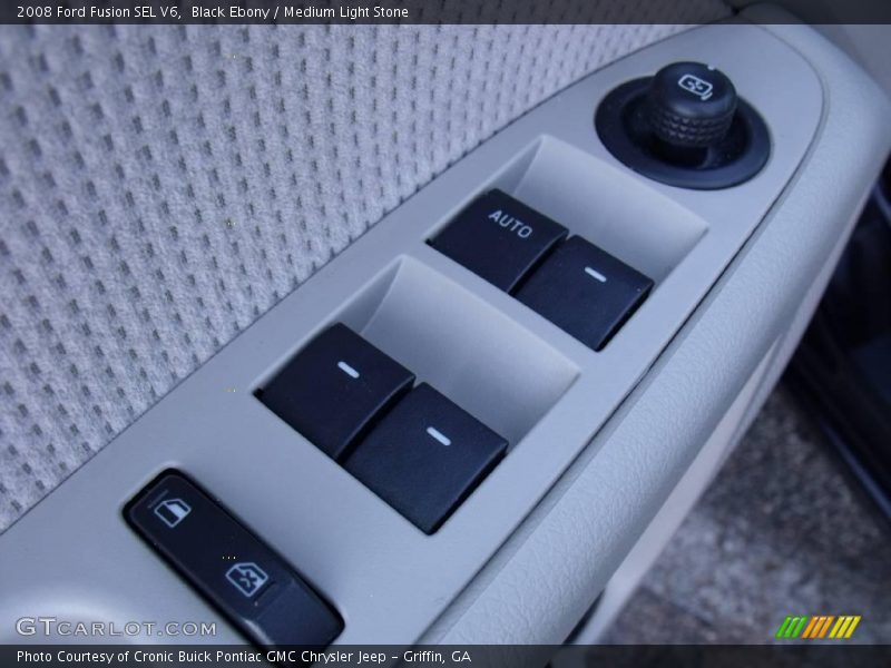 Black Ebony / Medium Light Stone 2008 Ford Fusion SEL V6