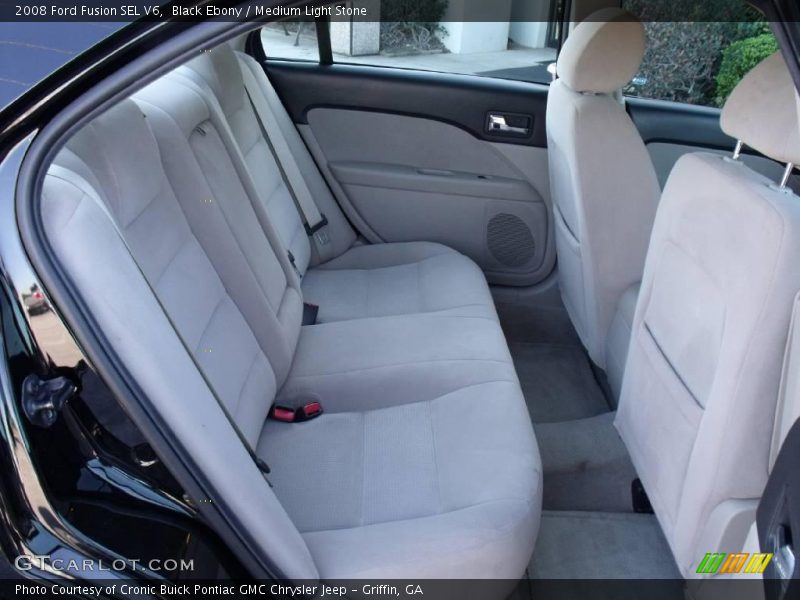 Black Ebony / Medium Light Stone 2008 Ford Fusion SEL V6