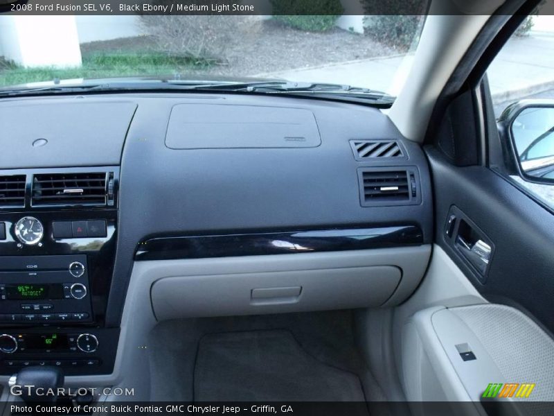 Black Ebony / Medium Light Stone 2008 Ford Fusion SEL V6