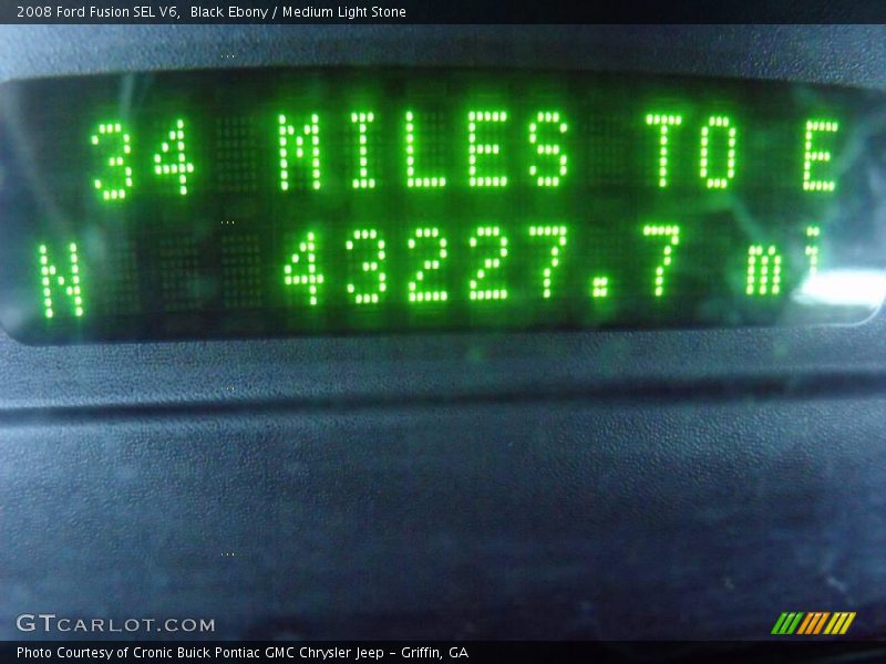 Black Ebony / Medium Light Stone 2008 Ford Fusion SEL V6