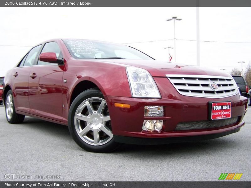 Infrared / Ebony 2006 Cadillac STS 4 V6 AWD