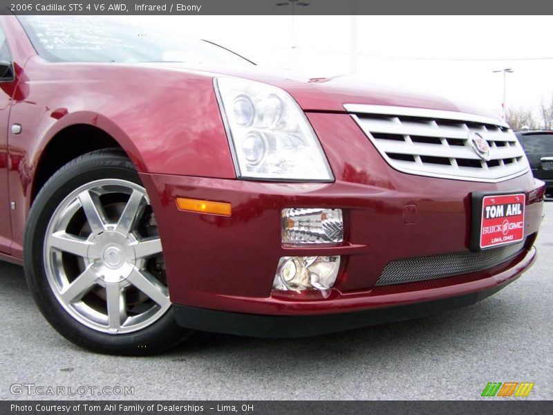 Infrared / Ebony 2006 Cadillac STS 4 V6 AWD