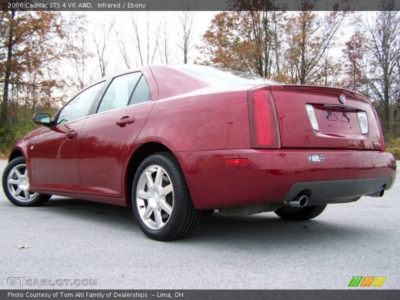 Infrared / Ebony 2006 Cadillac STS 4 V6 AWD