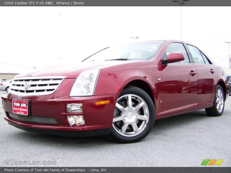 Infrared / Ebony 2006 Cadillac STS 4 V6 AWD