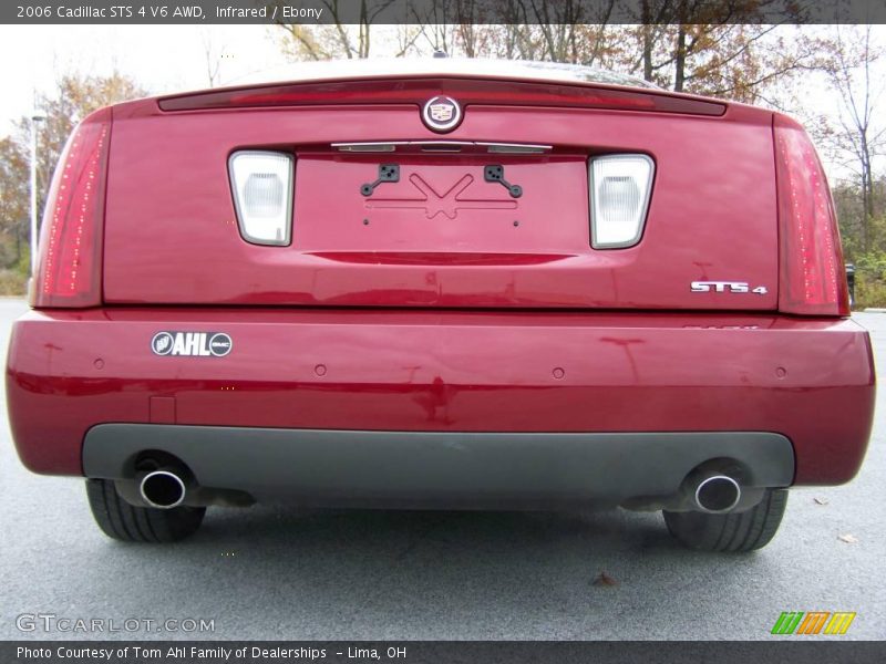 Infrared / Ebony 2006 Cadillac STS 4 V6 AWD