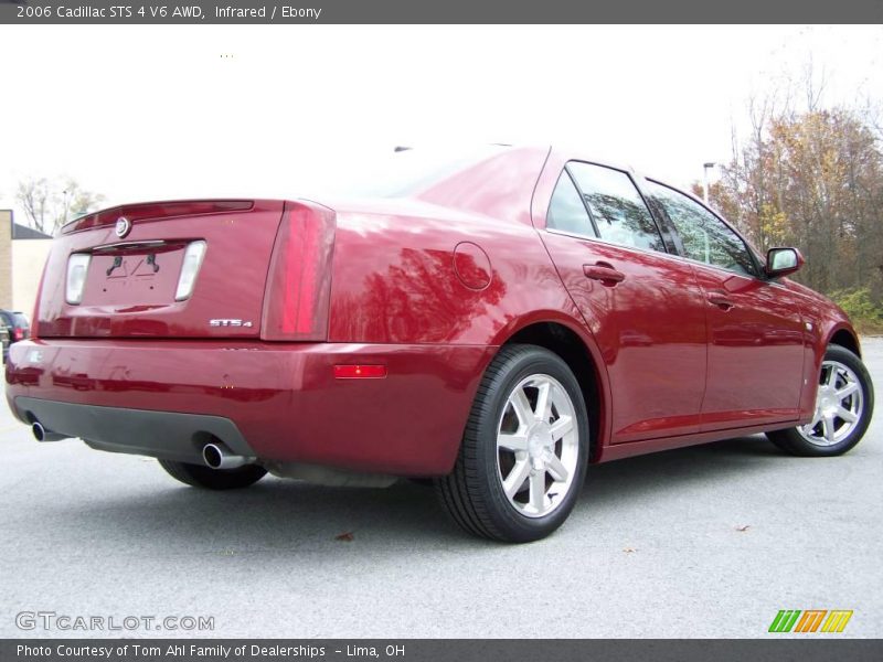 Infrared / Ebony 2006 Cadillac STS 4 V6 AWD