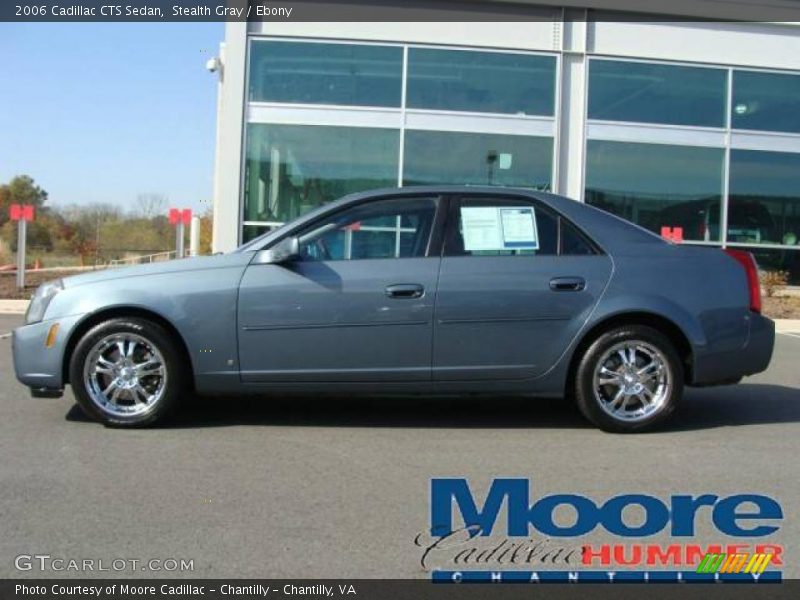 Stealth Gray / Ebony 2006 Cadillac CTS Sedan