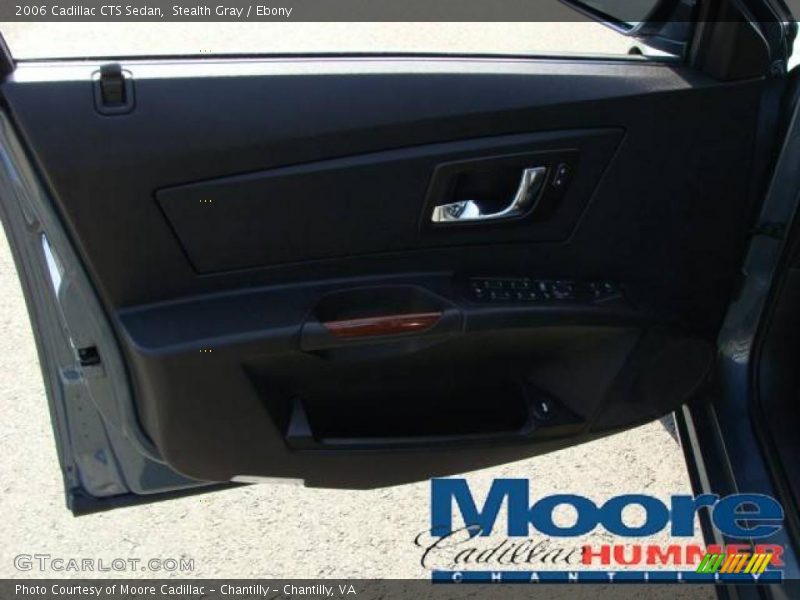 Stealth Gray / Ebony 2006 Cadillac CTS Sedan