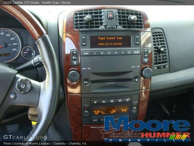 Stealth Gray / Ebony 2006 Cadillac CTS Sedan