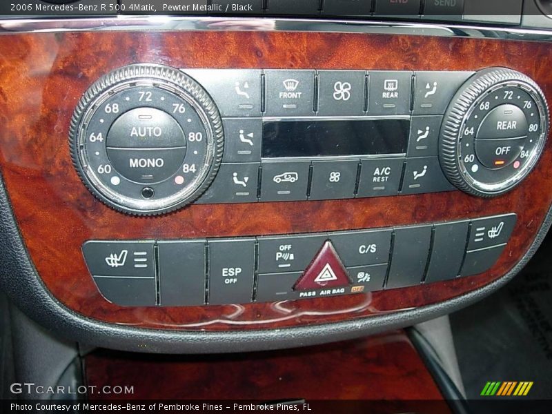 Pewter Metallic / Black 2006 Mercedes-Benz R 500 4Matic