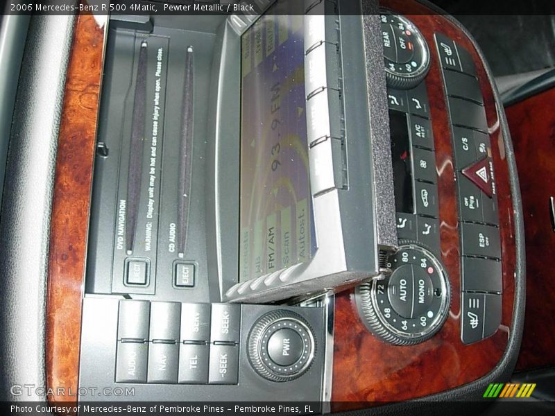 Pewter Metallic / Black 2006 Mercedes-Benz R 500 4Matic