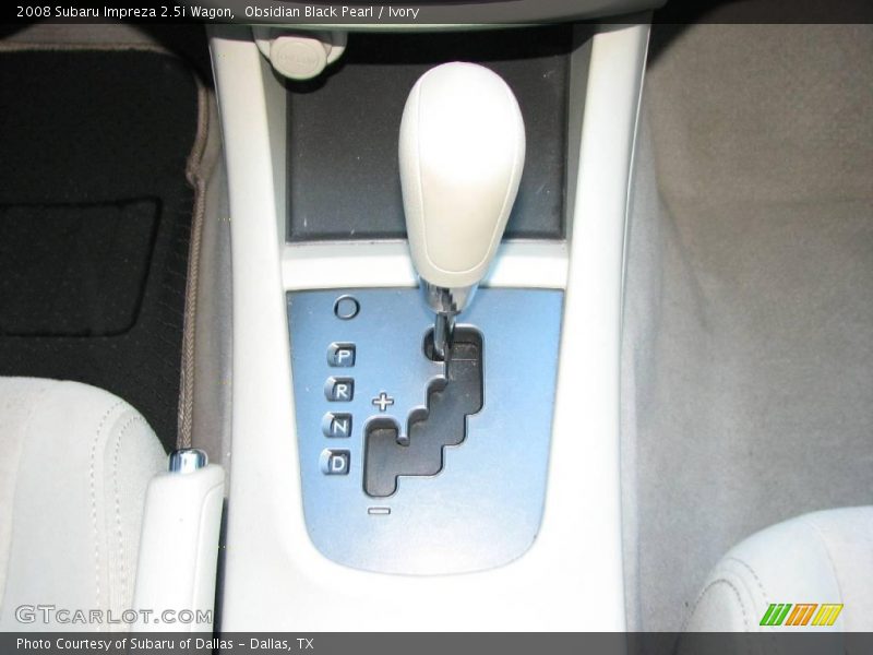 Obsidian Black Pearl / Ivory 2008 Subaru Impreza 2.5i Wagon